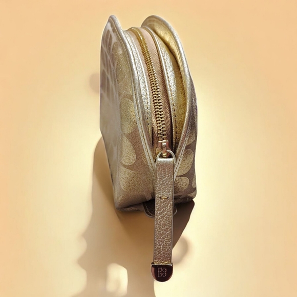 Kate Spade Gold Cosmetic Bag Set - Picture 3 of 7